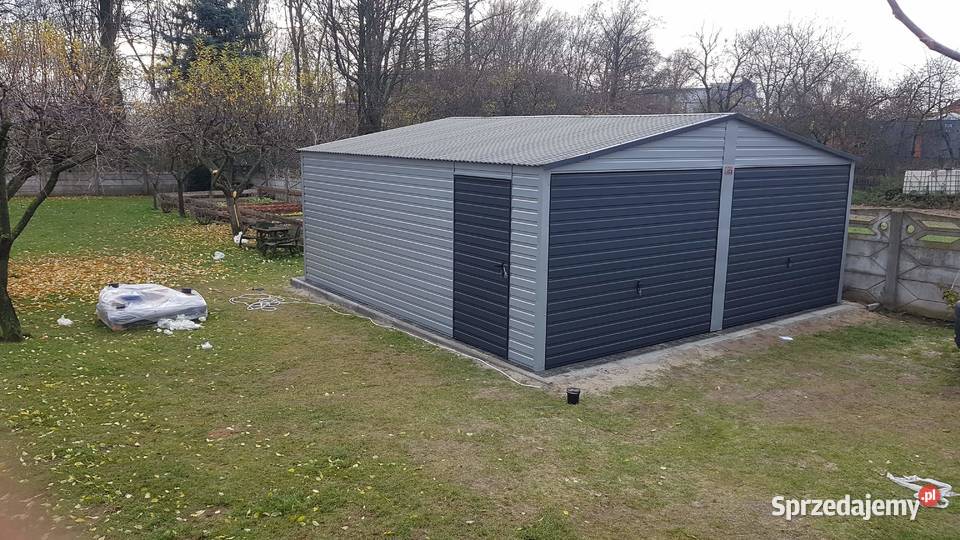 Garaże blaszane wzmocnione opolskie Opole sprzedam
