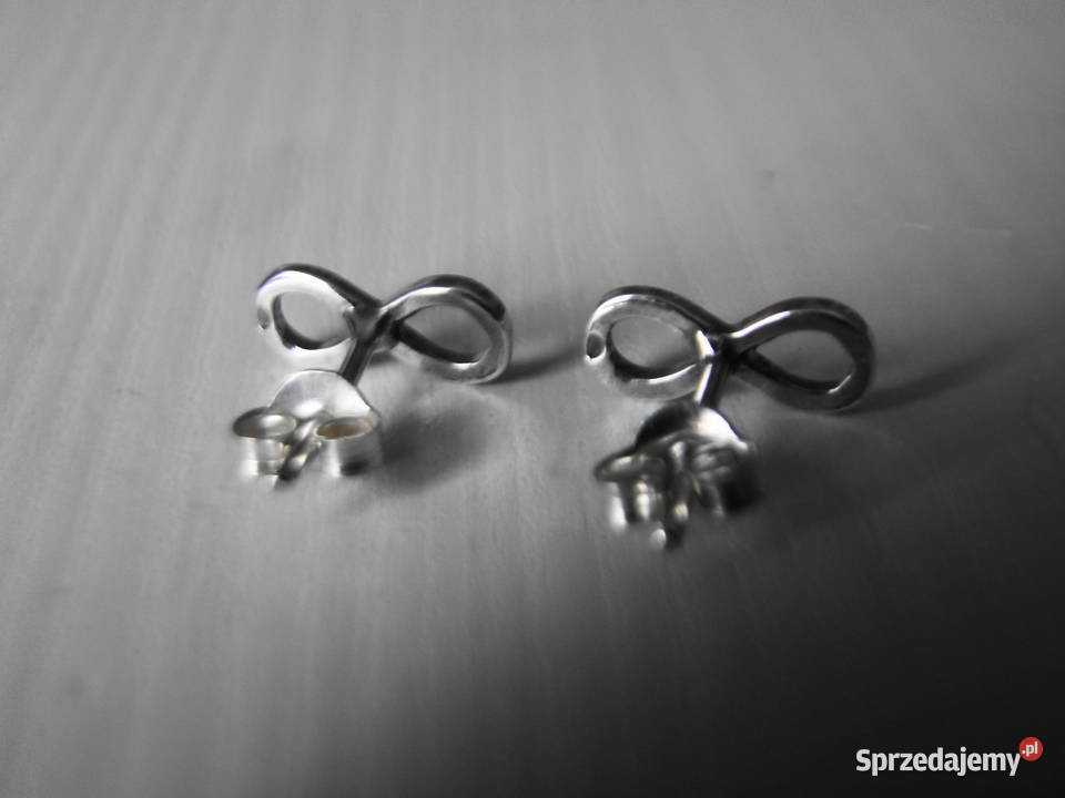 Subtelne kolczyki srebro 925 znak Kolczyki Warszawa