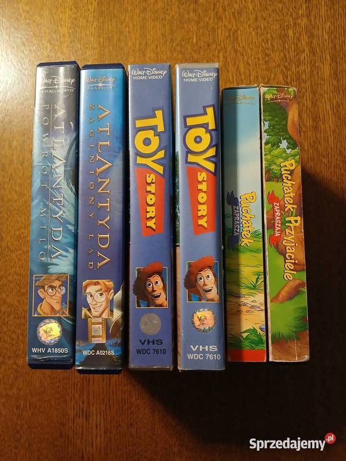 Kasety VHS Bajki Disney