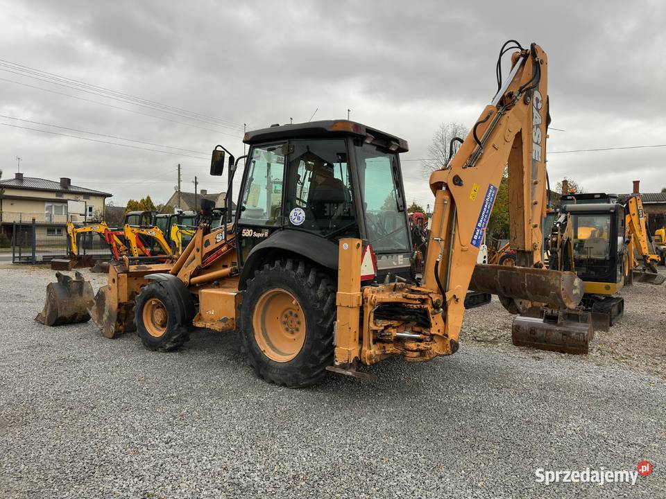 KoparkoŁadowarka CASE 580 SR z 2006 roku koparka Koparko ładowarki