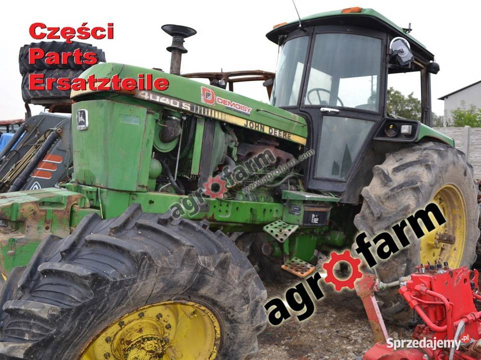 John Deere 4040 S części skrzynia biegów silnik