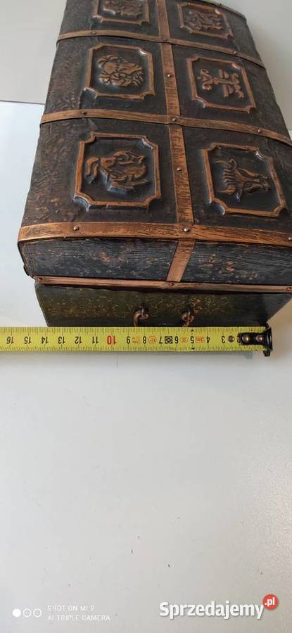 Szkatułka kasetka skrzynka znaki zodiaku Dom i Ogród śląskie Pszczyna