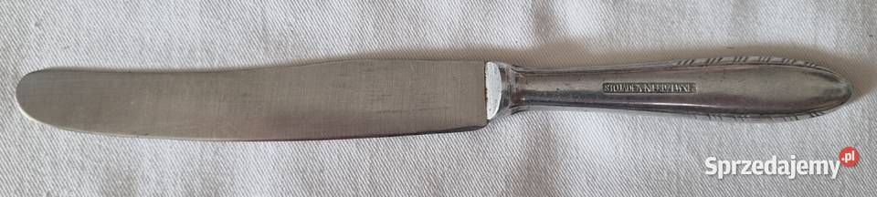 Stojadła nierdzewne stare noże uchwyty Warszawa sprzedam