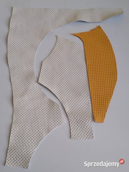 Skóra Licowa Włoska Perforowana małe kawałki Gdańsk