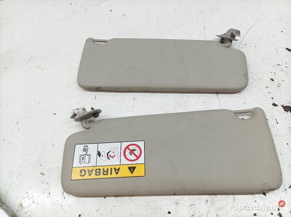 DASZKI PRZECIWSŁONECZNE PRAWY LEWY OSŁONA KPL