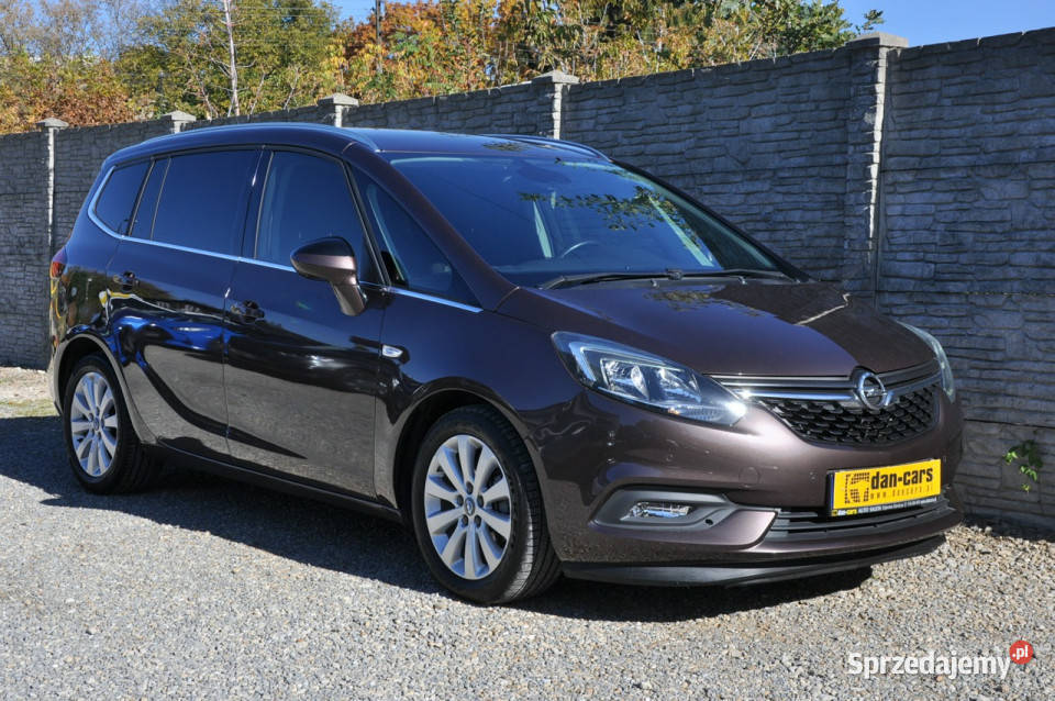 Opel Zafira 14 140 Cosmo 7 foteli LED Półskóra system Start-Stop Dąbrowa Górnicza
