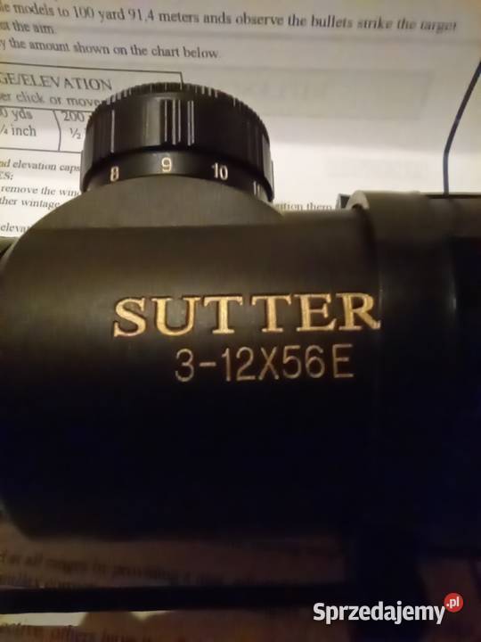 Luneta Sutter 312x56 E Sporty strzeleckie i myślistwo opolskie Zdzieszowice
