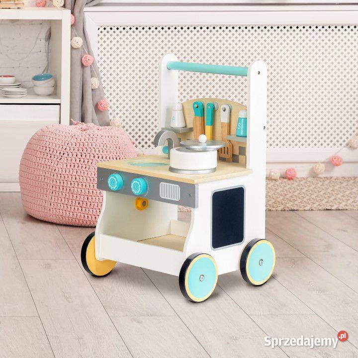 Drewniana kuchnia pchacz wózek dzieci Ecotoys Bielsk Podlaski