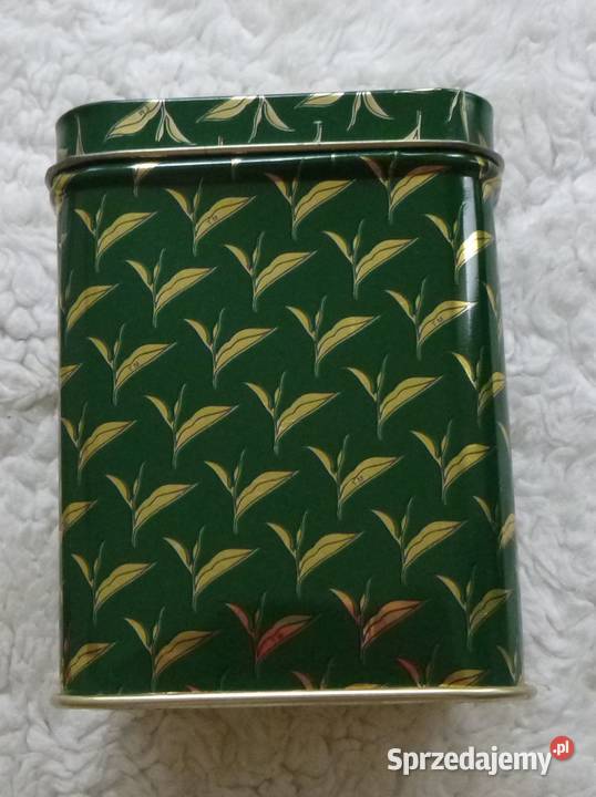 Metalowa puszka do herbaty 100 g Warszawa