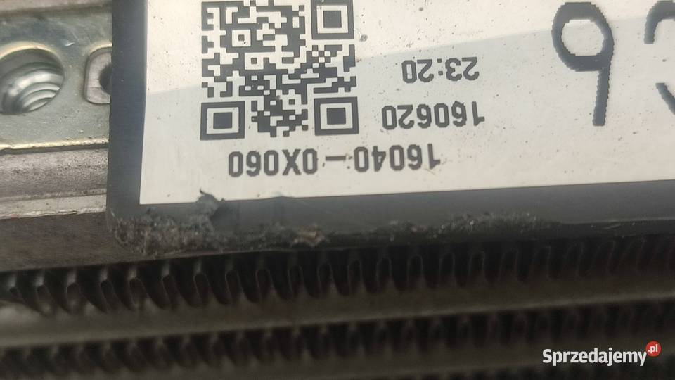 TOYOTA AVENSIS T27 20D4D KOMPLET CHŁODNIC Włoszczowa