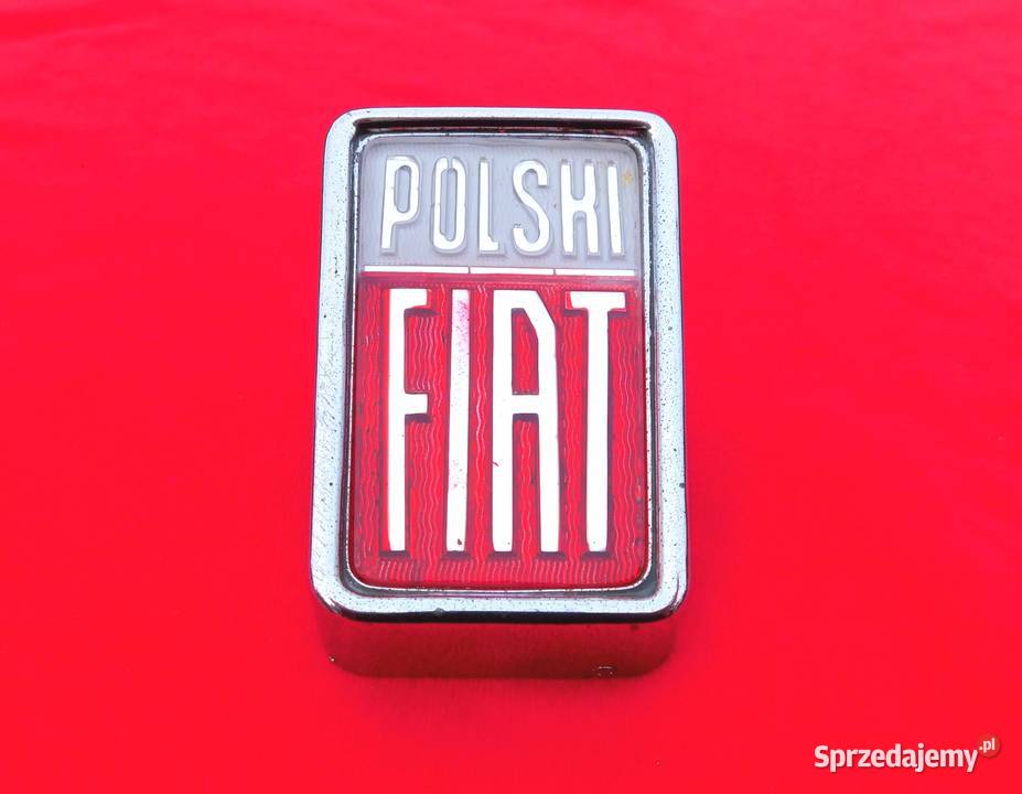 Emblemat znaczek logo POLSKI FIAT 126p 126