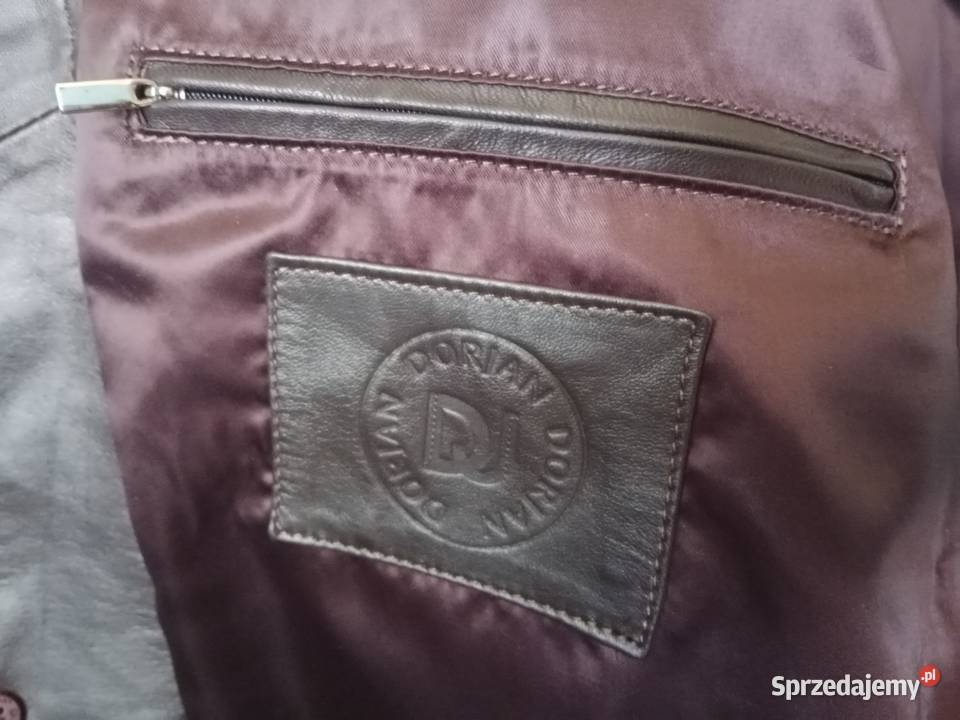 Męski Płaszcz Skórzany DORJAN Rozmiar XXXL NOWY Ruda Śląska