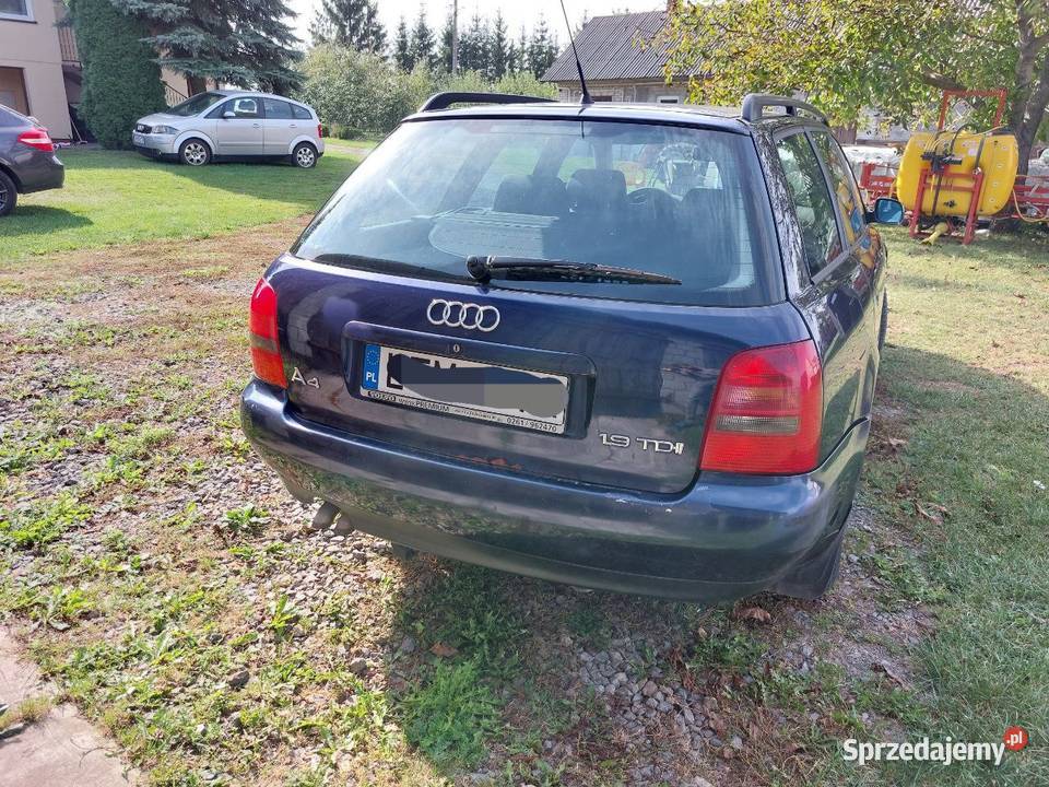 Audi a4 b5 kombi 19tdi 1997r 110KM Zawady