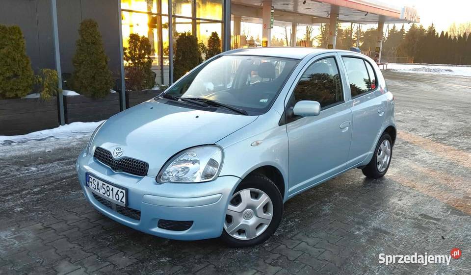 Toyota Yaris 2005r 13 VVTi Klimatyzacja Rok produkcji 2005 Yaris Jasło