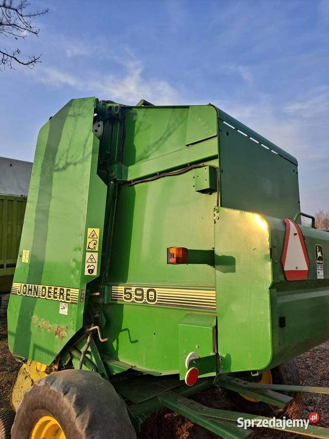 Prasa John deere 590 siatka nieuszkodzony Żnin
