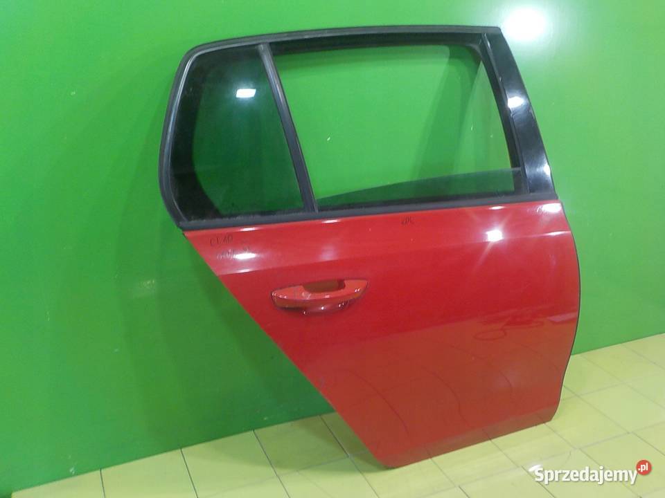 VW GOLF VI 20 TDI 10r drzwi prawe tyl mazowieckie Suków