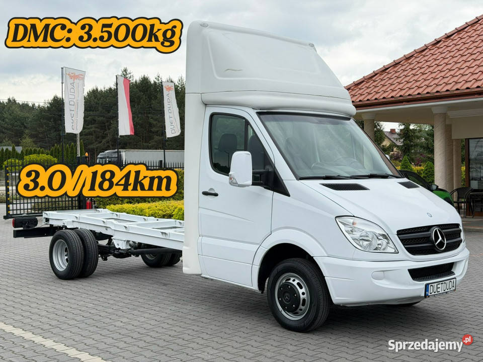 Mercedes Sprinter 418 CDI 30 Rama Mały przebieg manualna Widełki