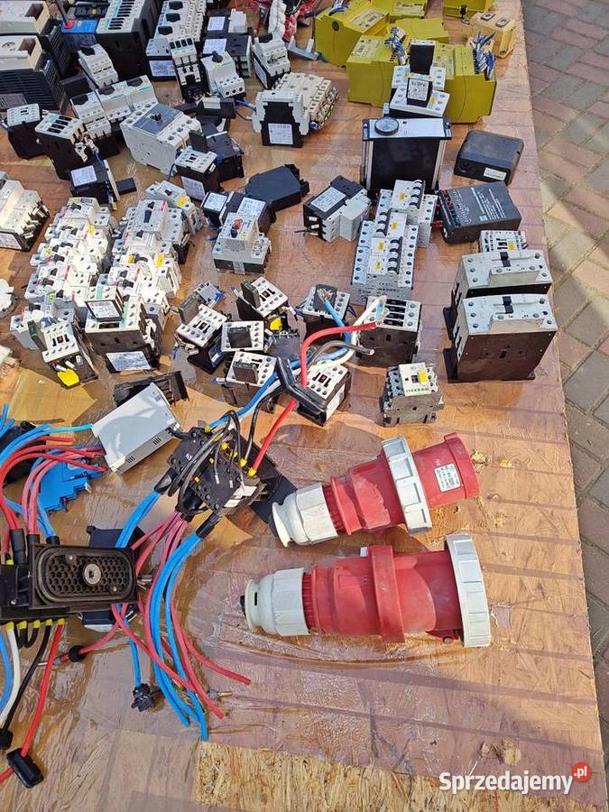 Elektronika z demontażu maszyny i z skrzyń Pozostałe Nowy Tomyśl