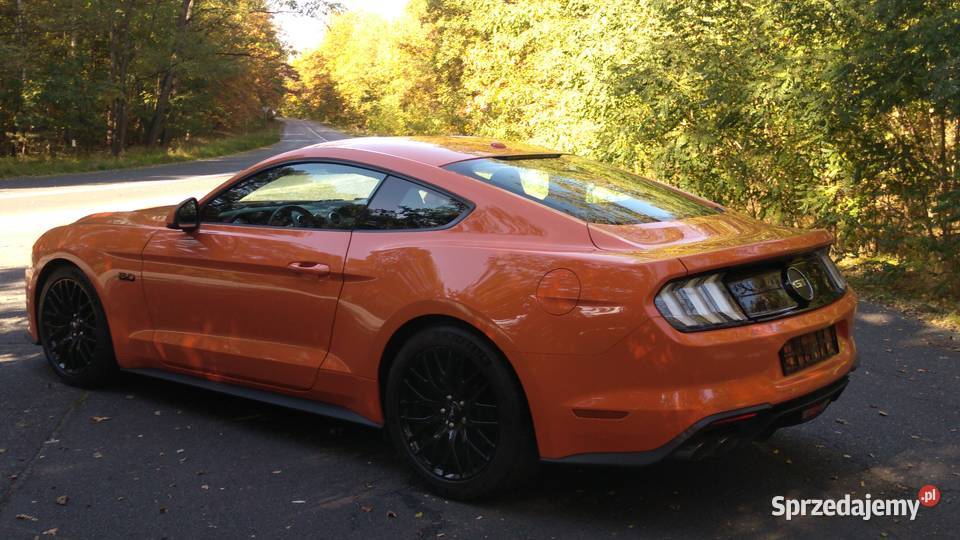 FORD MUSTANG GT V8 450 SALON POLSKA Mustang lubuskie
