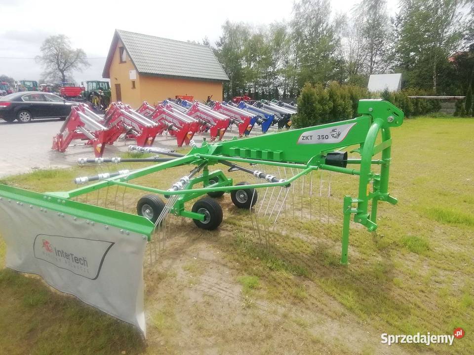 Zgrabiarka INTERTECH 35m 42m tandem WOM