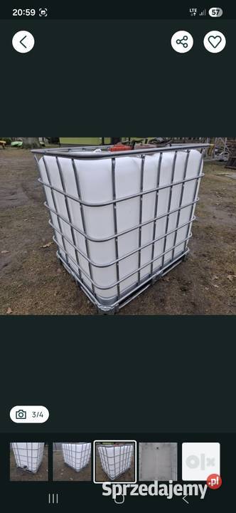 MAUZER MAUZERY 1000L NOWY czysty Szałamaje