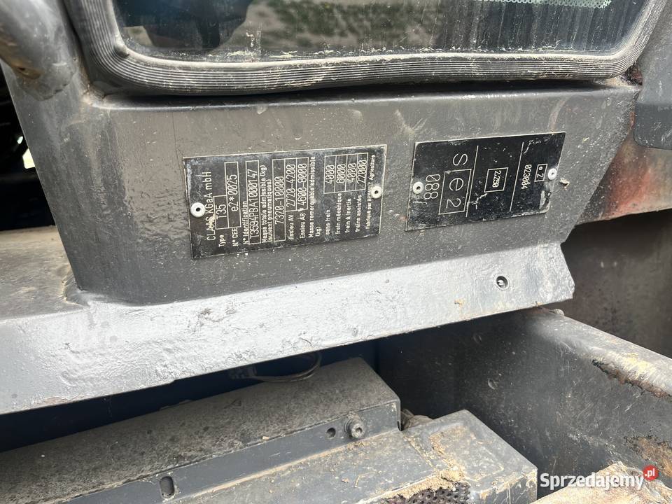 Renault Ergos 105 z ładowaczem czołowym Kruszyn