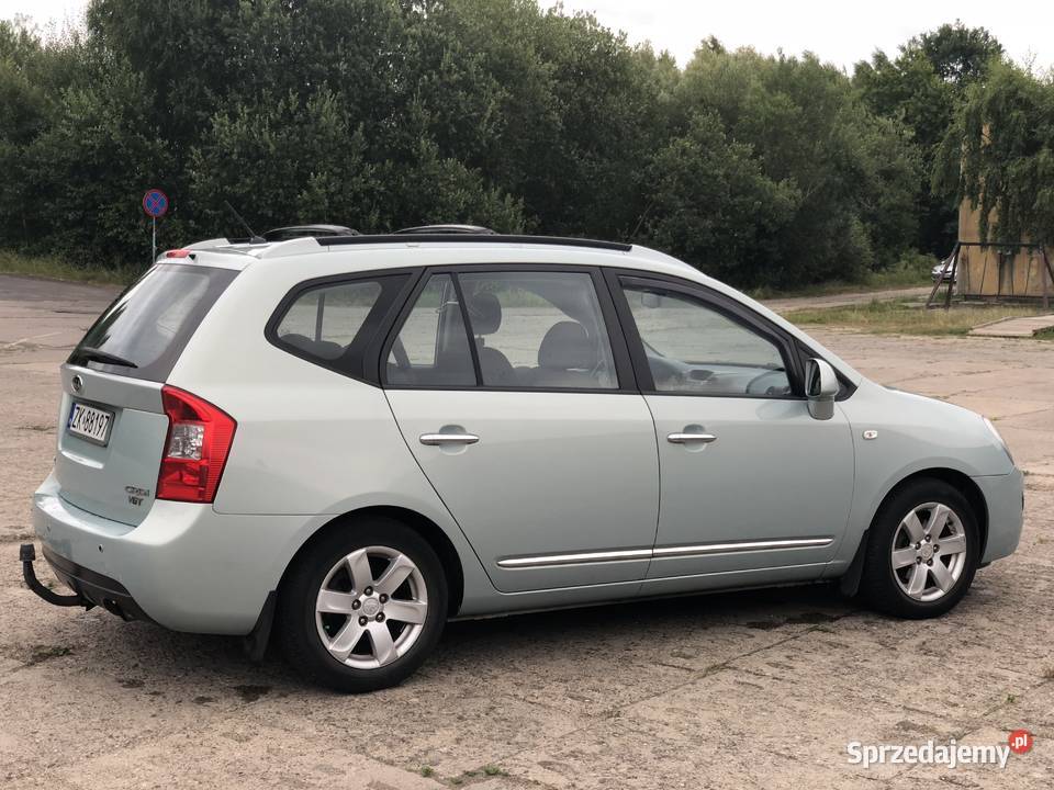 Kia Carens III rejestracja 2008 Clarion ASO Carens Koszalin sprzedam