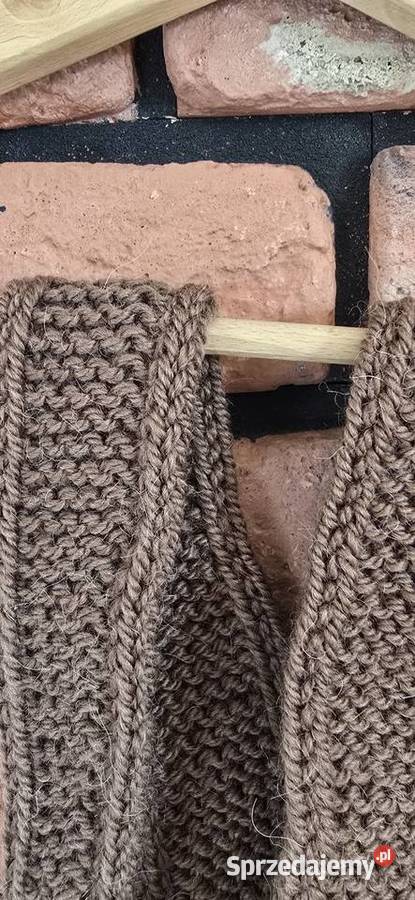 Sophie scarf szalik wełniany handmade Poznań