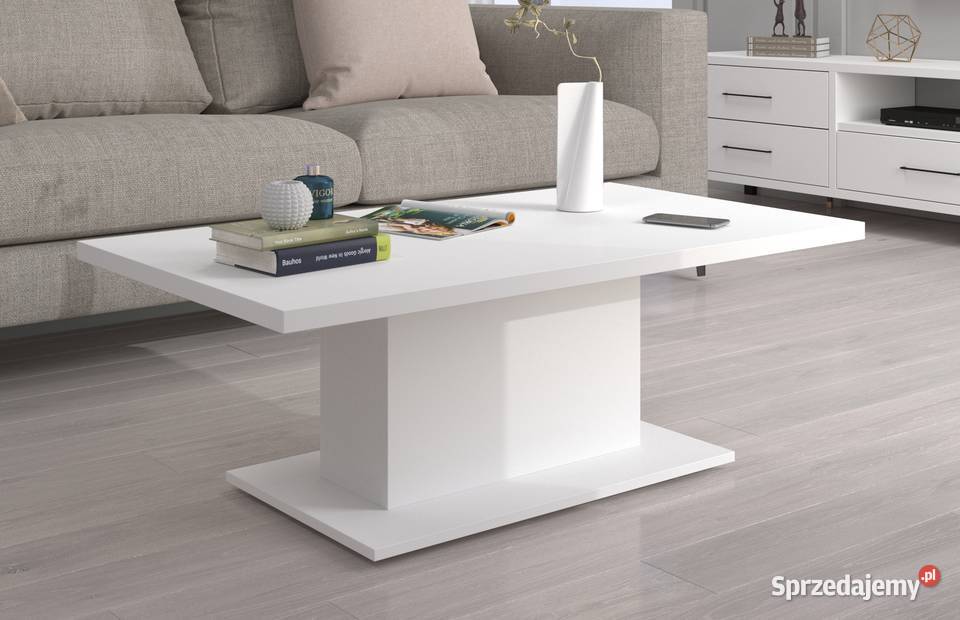 Duża meblościanka z szafą dwudrzwiową i ławą Dąbrowa Górnicza