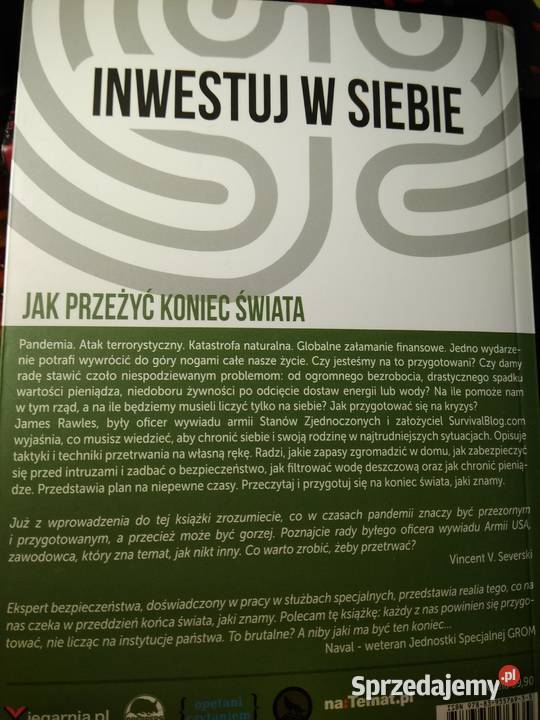 przeżyć koniec świata poradniki książki Warszawa sprzedam