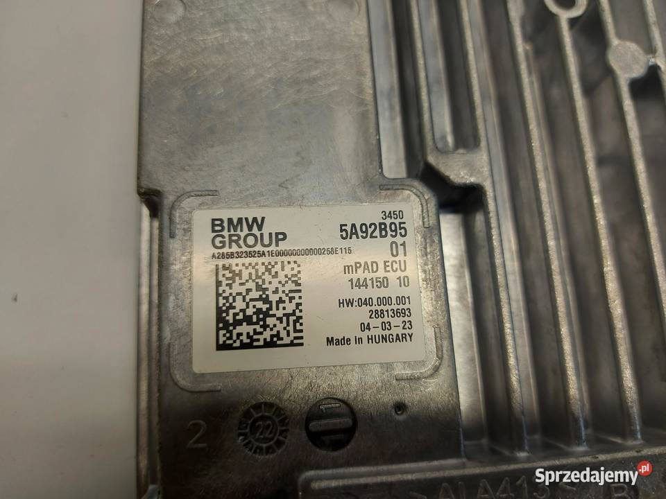 BMW iX1 X1 U11 Moduł sterownik mPAD ECU 5A92B95