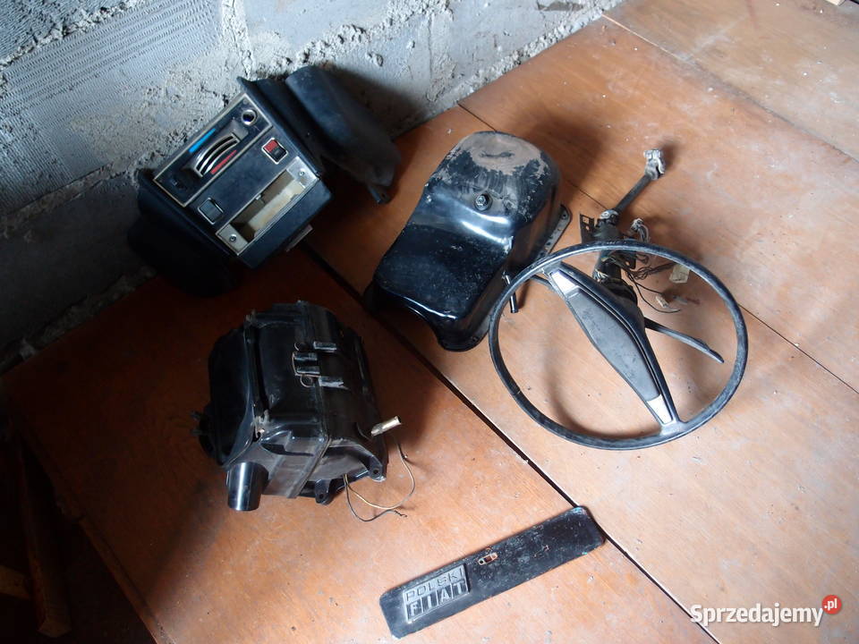 części do fiata 125p kolumna nagrzewnica miska osobowe Wyposażenie wnętrza Łódź