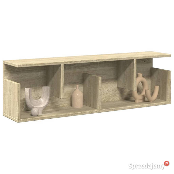 Półka ścienna 100x20x30 cmdąb sonoma materiał mazowieckie Warszawa sprzedam