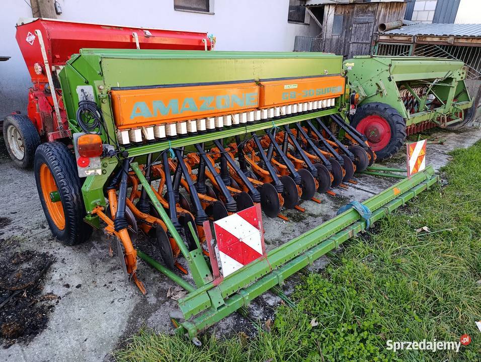 Siewnik zbożowy talerzowy lemken amazone hassia nieuszkodzony Borki sprzedam