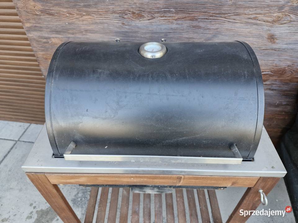 komplet ogrodowy grill stół PPLAR z IKEA