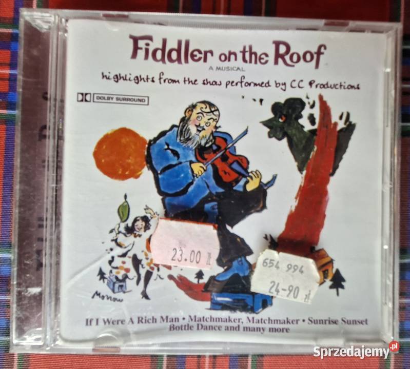 Fiddler on the Roof The MusicalCD Kraków