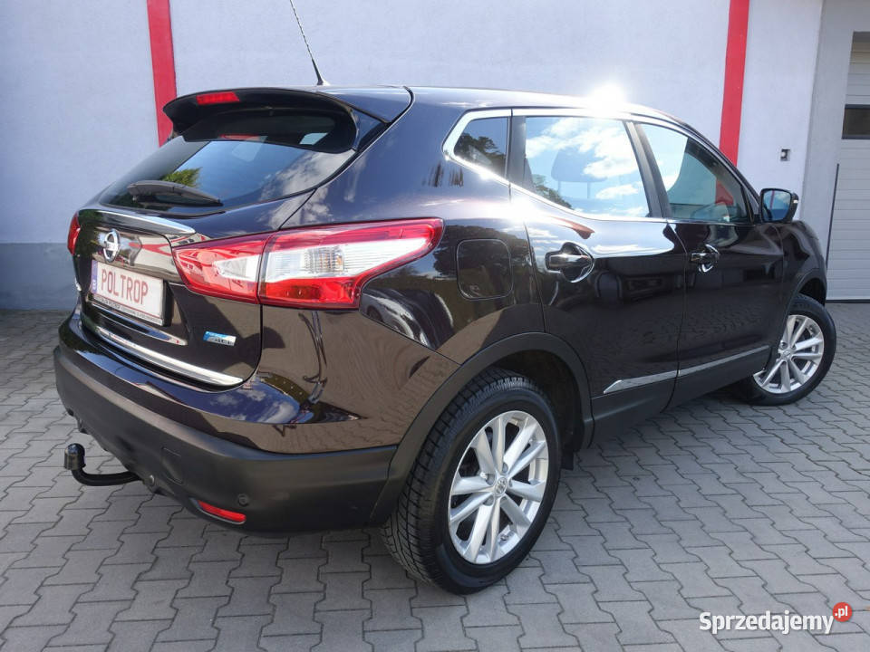 Nissan Qashqai 15D Navi Panorama Alu Ledy Kamera VAT marża Częstochowa