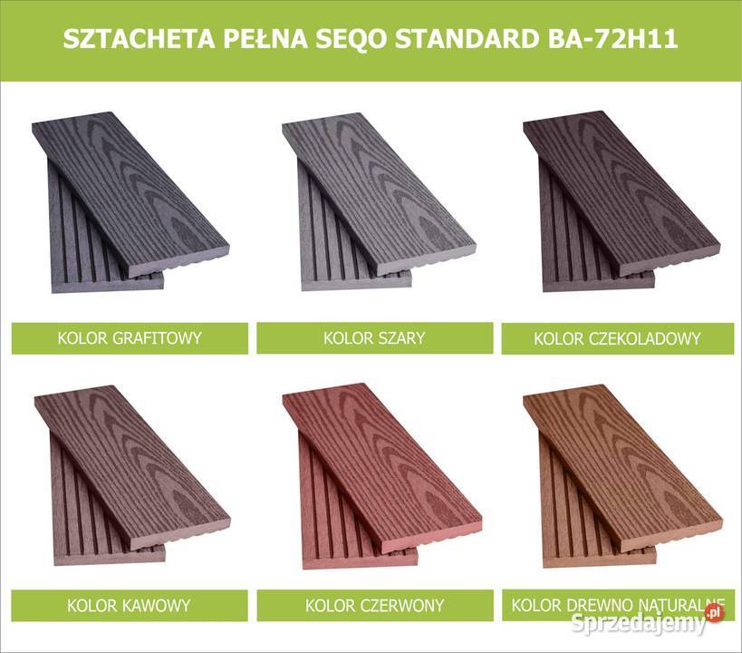 SZTACHETA KOMPOZYT PEŁNA SEQO BA72H11 słoje wielkopolskie sprzedam