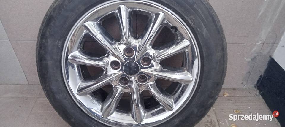 Kola Alu chrysler 2255517 5x1143 chrom komplet 5 Sarnów sprzedam