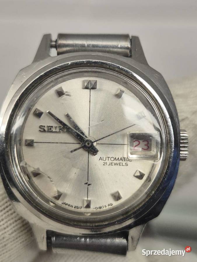 Damski zegarek automatyczny Seiko śląskie Chorzów