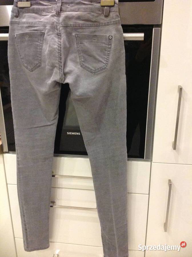 Spodnie Jeans Damskie XSS szare szary/srebrny Nowa Sól