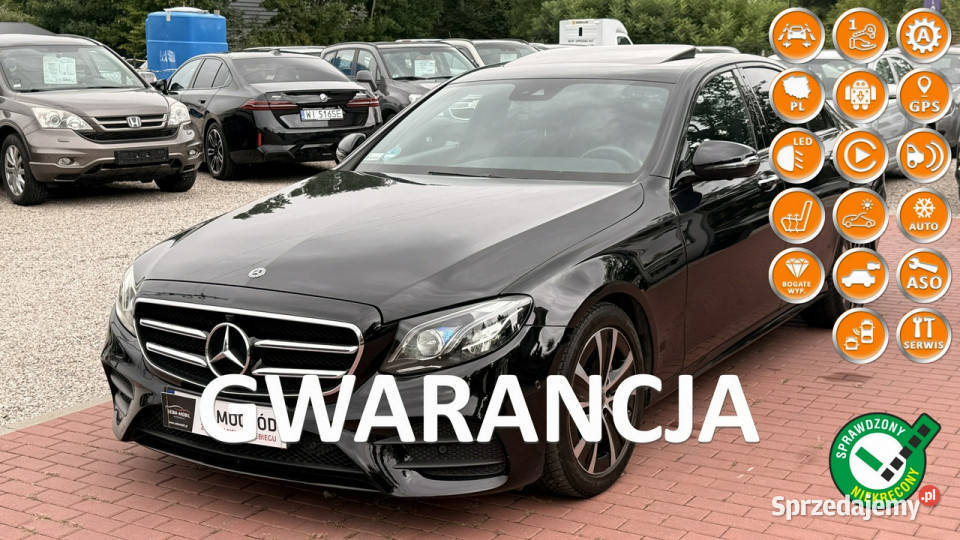 Mercedes E 300 AMG Gwarancja Ideał W213 2016 Motoryzacja Sade Budy