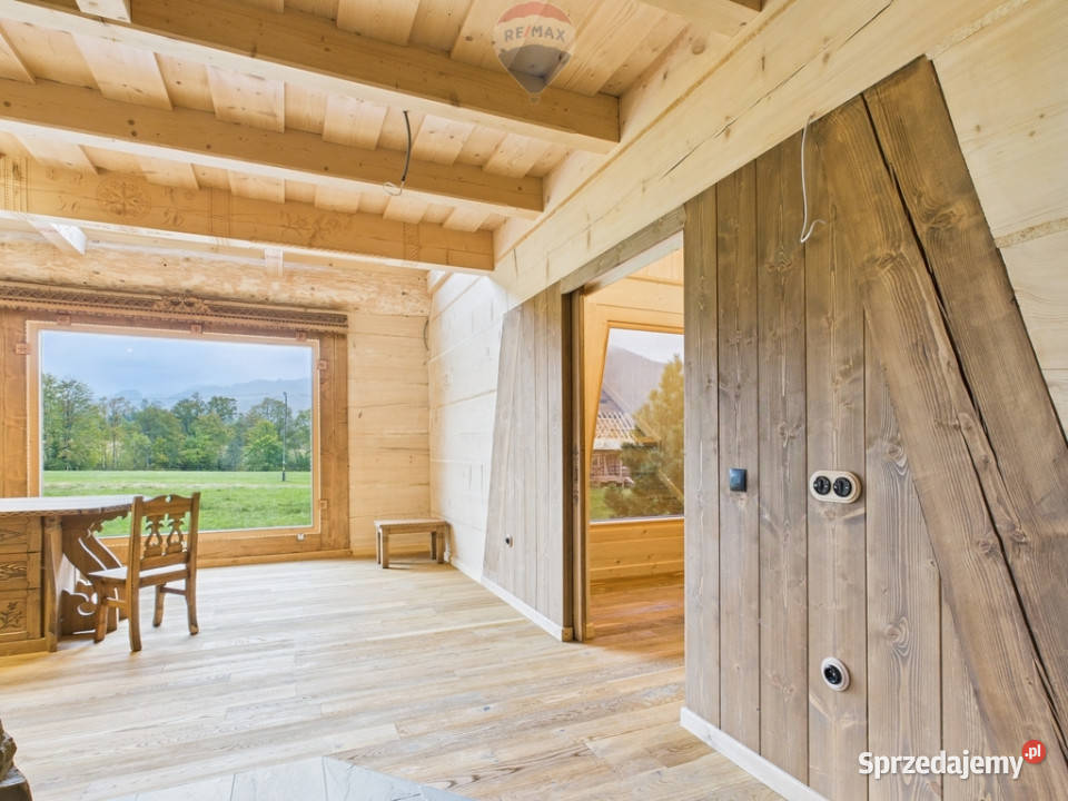 DREWNIANA WILLA POD TATRAMI W KOŚCIELISKU Sprzedaż Kościelisko