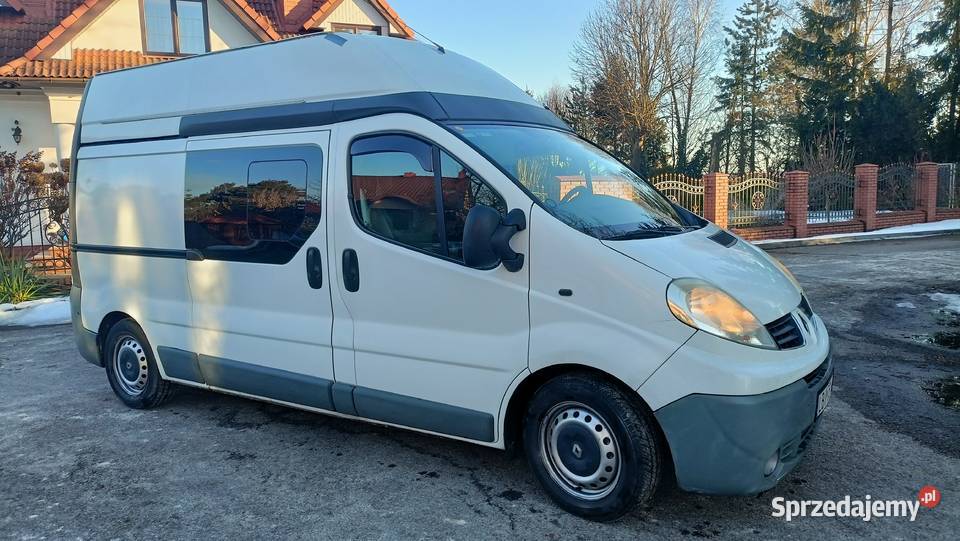 Kampervan Renault Trafic doposażony zadbany Rok produkcji 2008