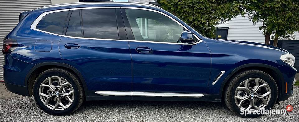 BMW X3 xdrive 2021r led Navi 254 kamera światła przeciwmgielne Lublin