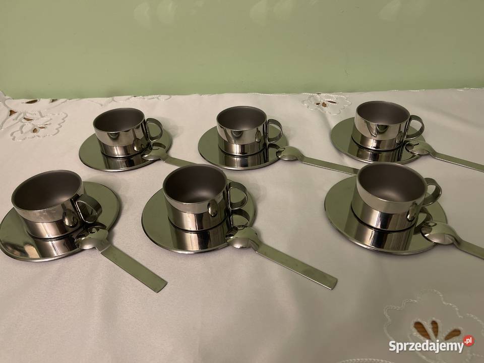 ZEPTER zestaw do kawy espresso na 6 osób Serwisy Gostyń