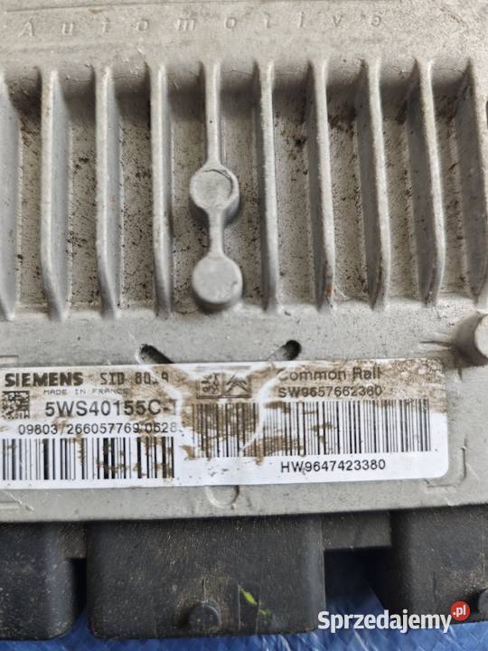 Komputer sterownik Peugeot Citroen Komputery wielkopolskie Kłecko