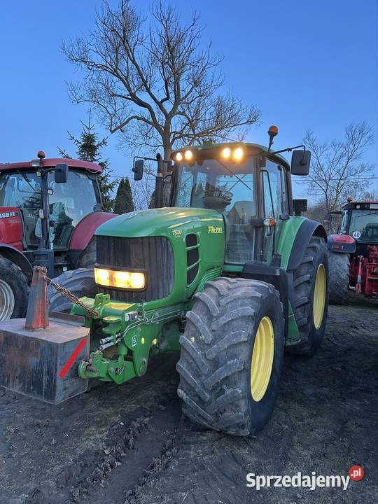 John Deere 7530 Premium Półbiegi pod obciążeniem Łysakowo