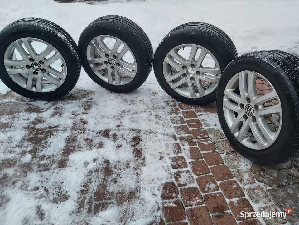 Koła aluminiowe z oponami Golf 5 Elbląg