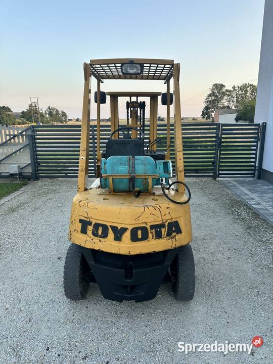Wózek widlowy toyota 2t 33m automat lpg wolna Pajęczno sprzedam